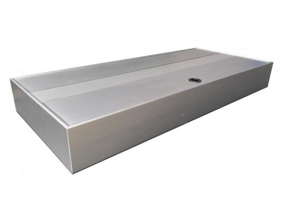 Pokrywa Aluminiowa na akwarium 100/40 cm, oświetlenie 2x39 wat t5