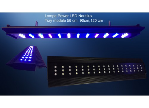 Lampa Power Led Nautilux WiFi 90 cm, mega moc 162 waty fullspectrum