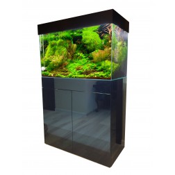 Zestaw akwarystyczny  Aqua Design 80/45/45 cm 162 L szyba 10 mm oświetlenie LED 40 wat - Full Optiwhite Kompletny